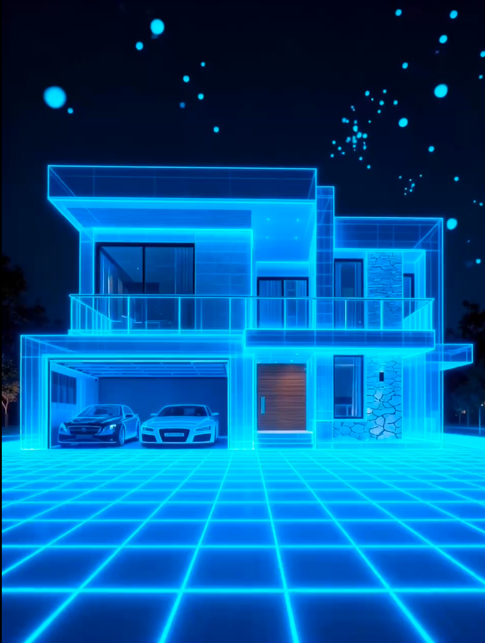 Неоновая разметка